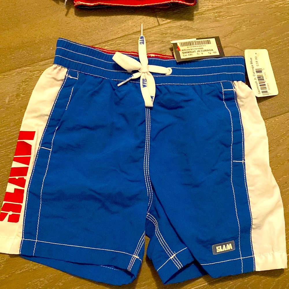 SLAM made in Italy - boy swimming trunks - new with tags